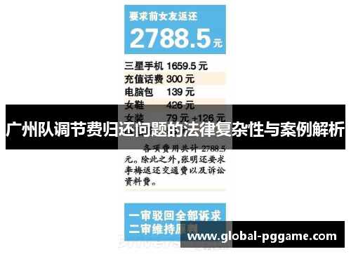 广州队调节费归还问题的法律复杂性与案例解析