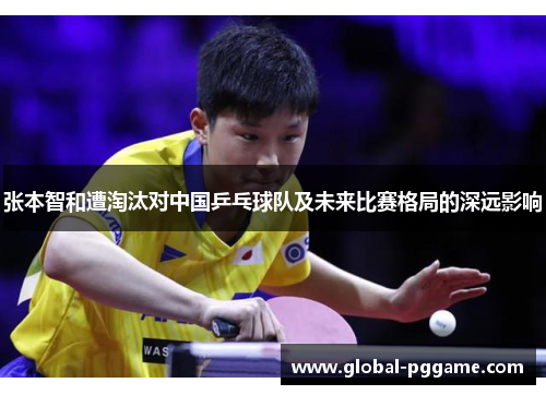 张本智和遭淘汰对中国乒乓球队及未来比赛格局的深远影响